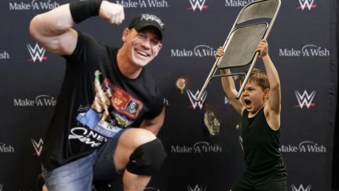 cena chairshot kid